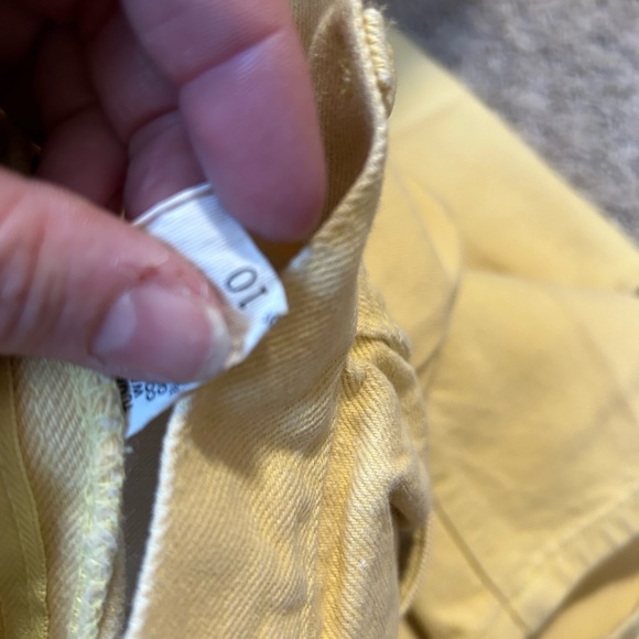 Lee jeans size 10 yellow - Picture 2 of 2